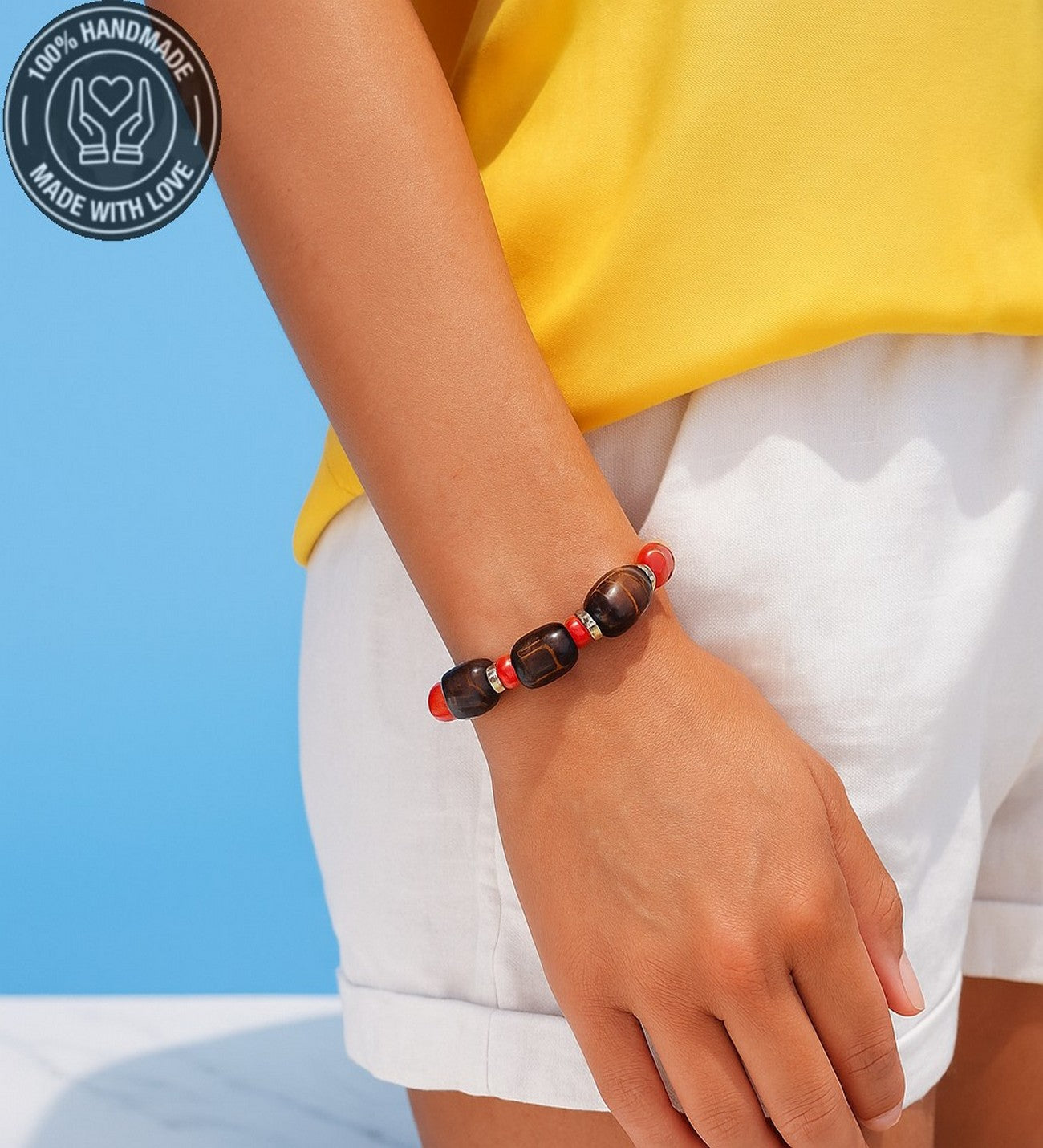 Kaplan Gözü Akik Cesaret Ve Nazardan Koruma Bilekliği