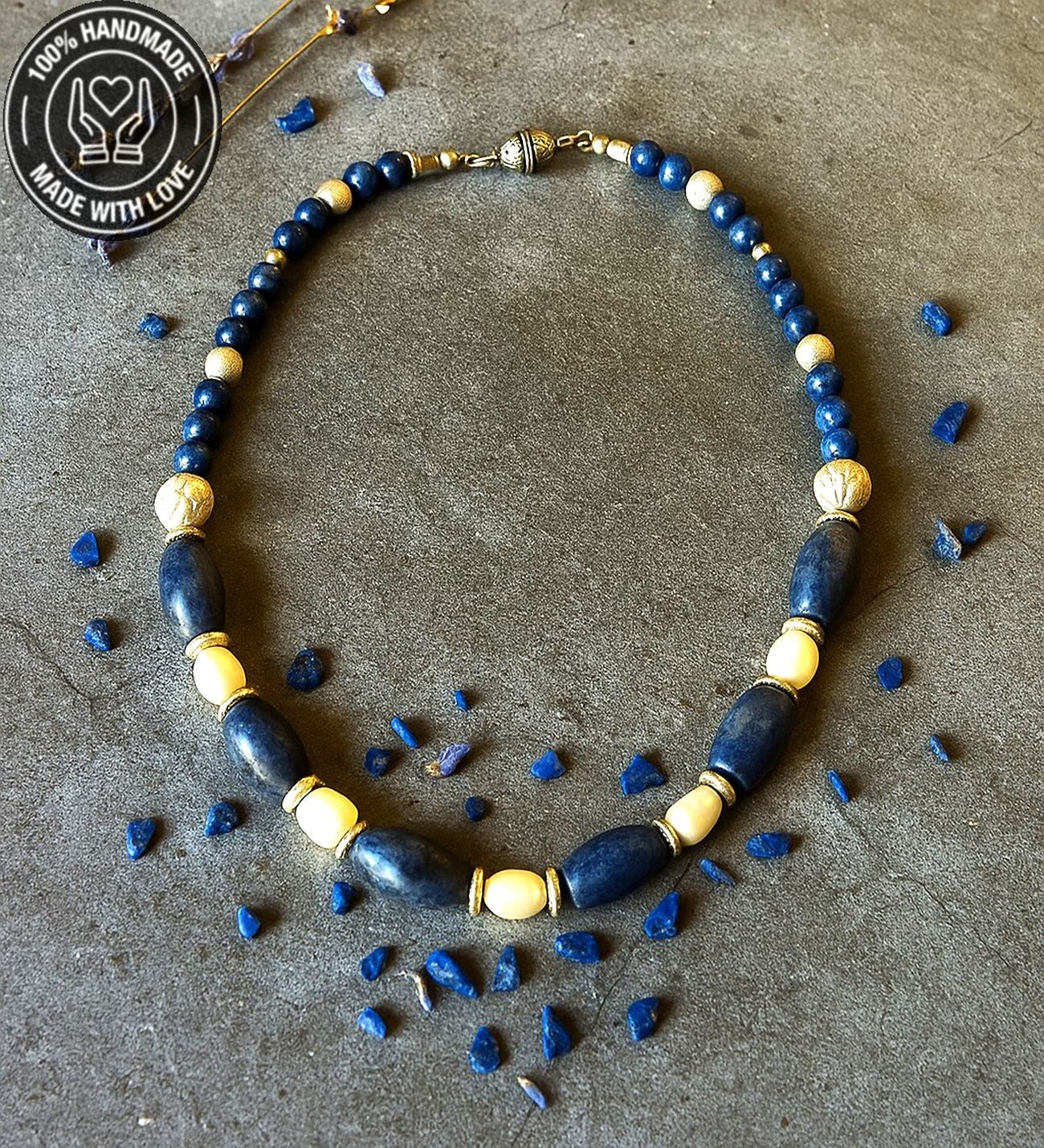 Lapis Inci Bilgelik, Sezgi Ve Ruhsal Aydınlanma Elit Kolye