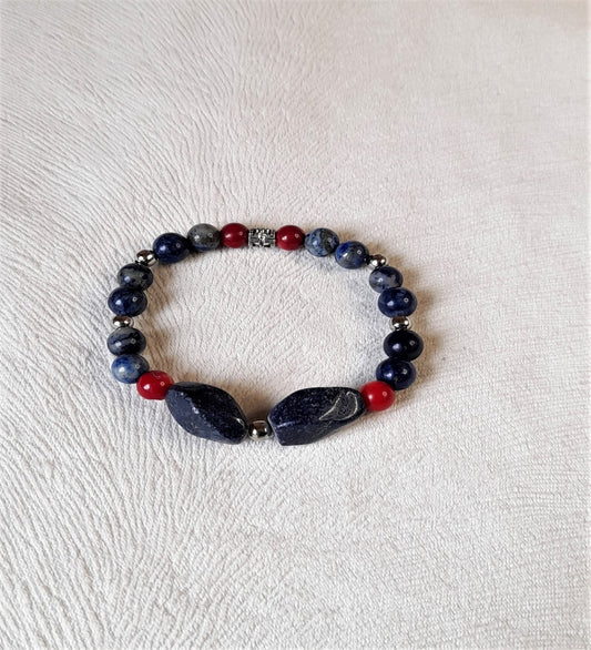 Lapis Mercan Bilgelik Ve Sezgi Için Elit Bileklik