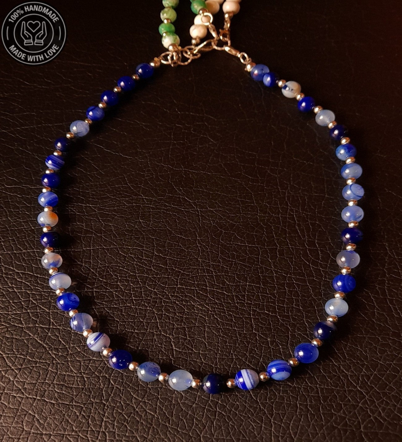 Ayrılabilen Üç Sıralı Kolye - Akik Havlit