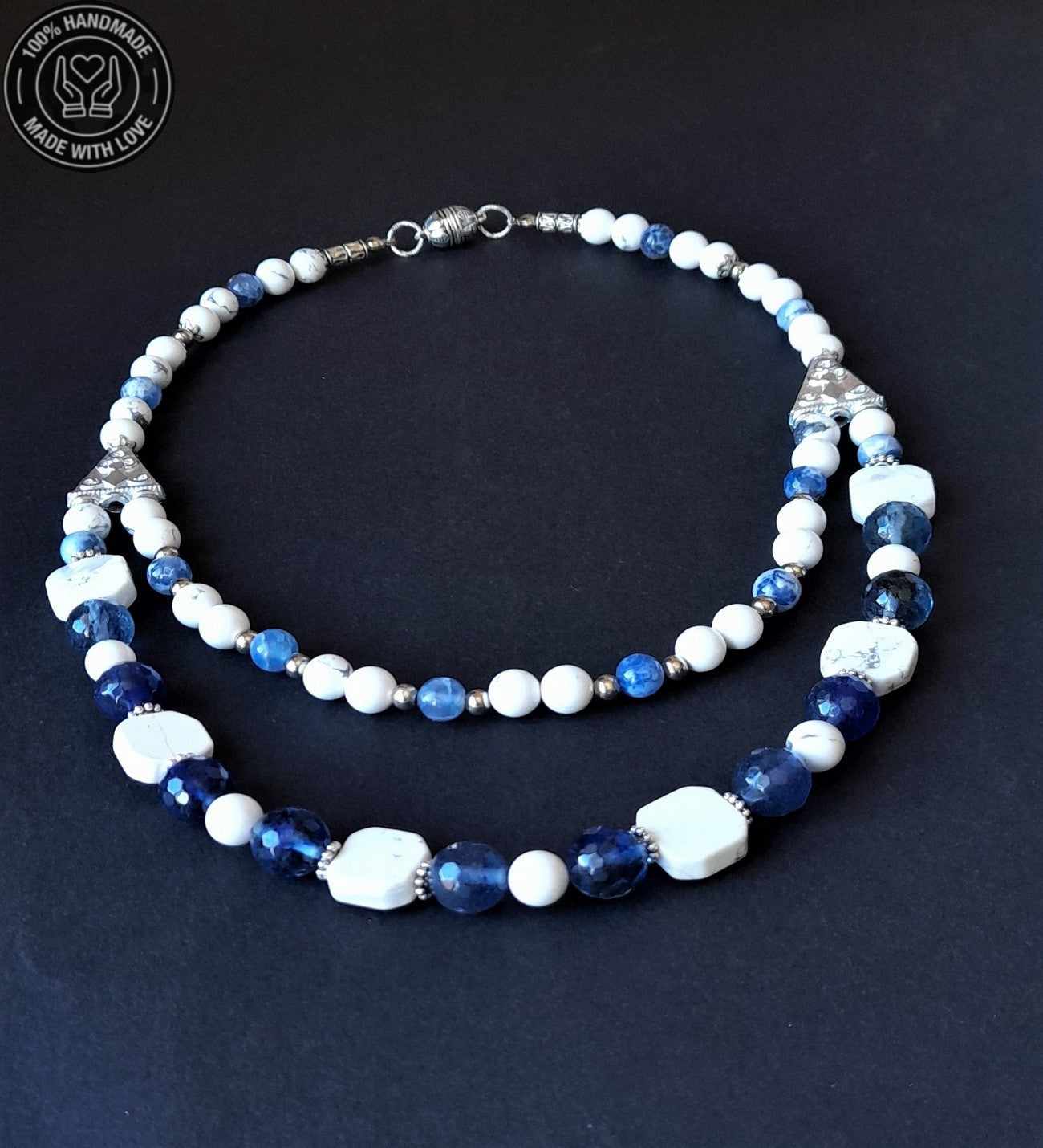 Havlit Kuvars Konsantrasyon Huzur Ve Zihinsel Berraklık Kolye