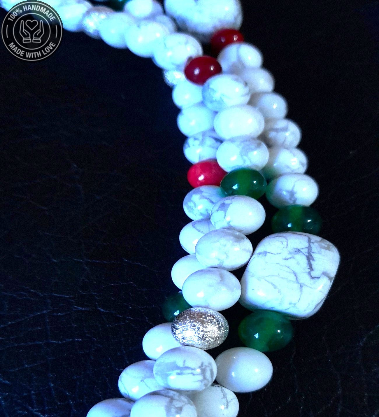 Havlit 3 Sıralı Pozitif Enerji Şifa Ve Denge Için Premium Kolye