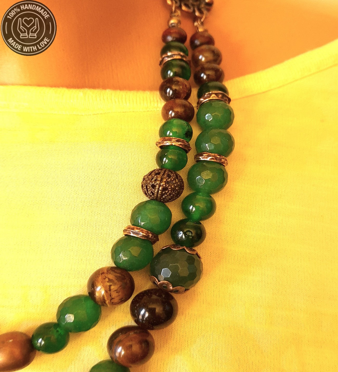 Ceyt Ve Kaplan Gözü Denge, Uyum Ve Şifa Takı Seti