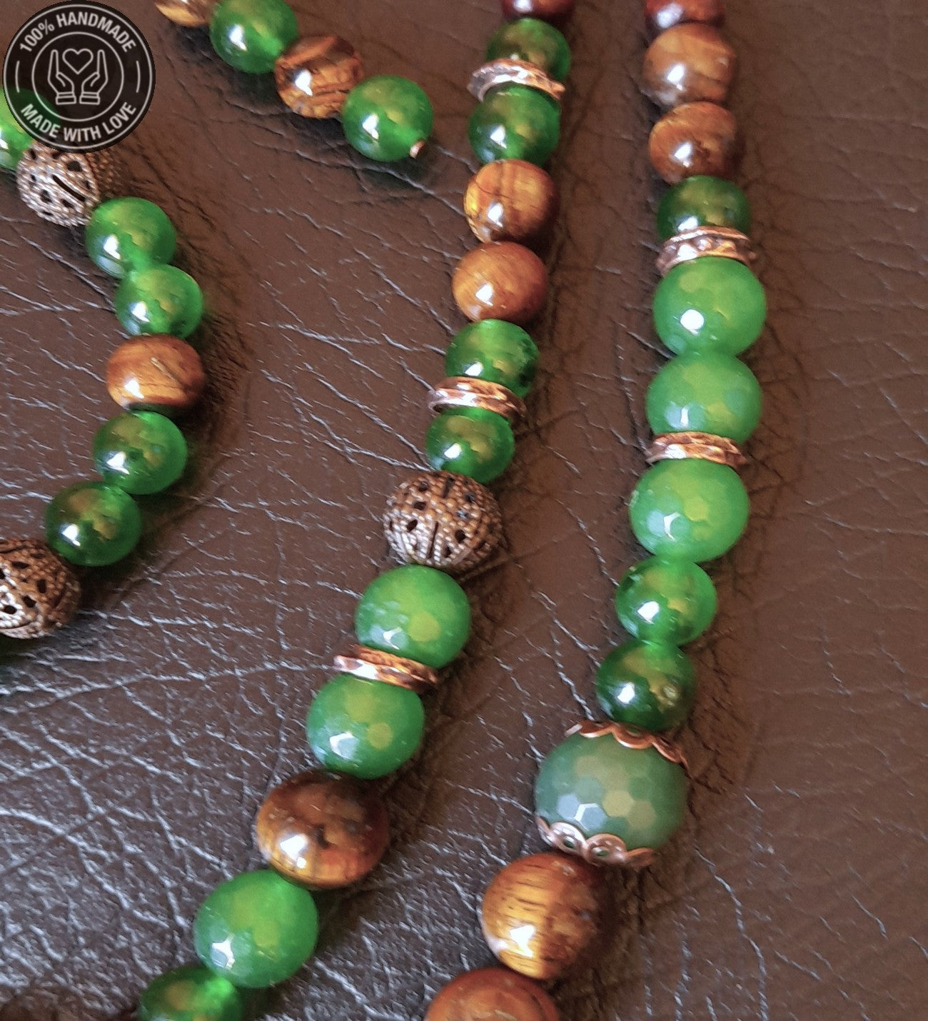 Ceyt Ve Kaplan Gözü Denge, Uyum Ve Şifa Takı Seti