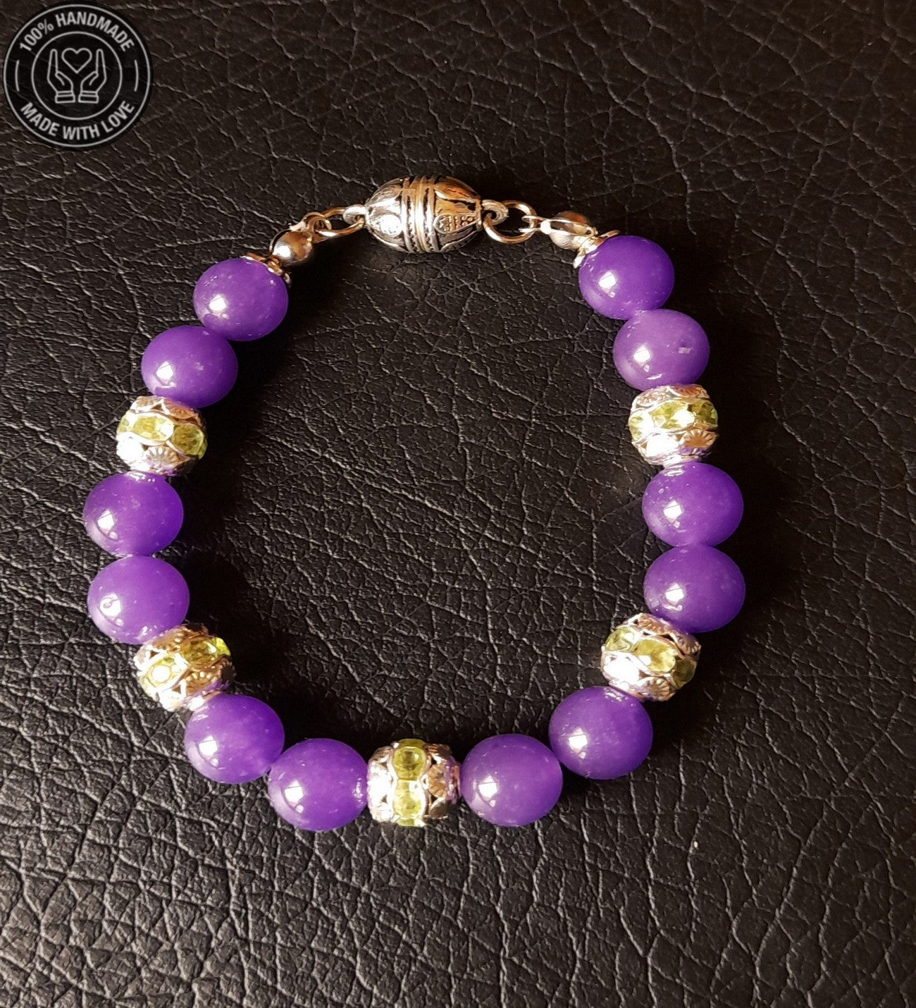 Mor Ceyt Ruhsal Denge, Huzur Ve Bilgelik Için Bileklik