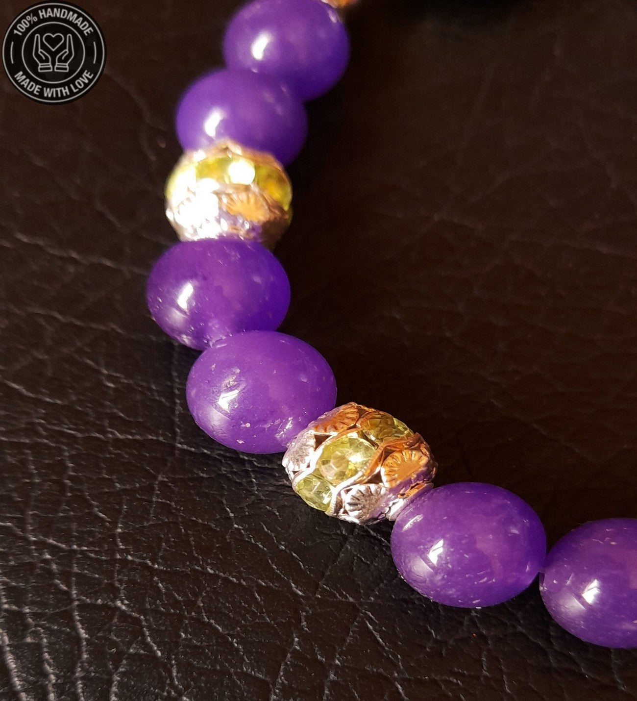 Mor Ceyt Ruhsal Denge, Huzur Ve Bilgelik Için Bileklik