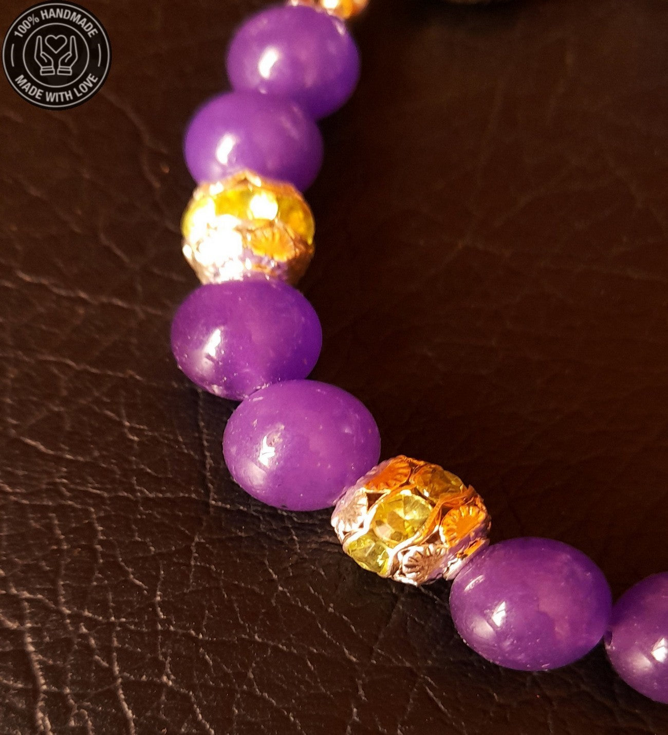 Mor Ceyt Ruhsal Denge, Huzur Ve Bilgelik Için Bileklik