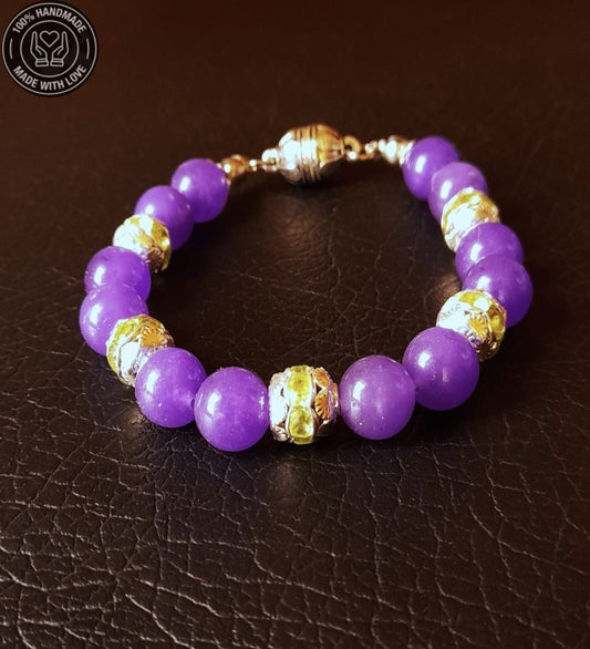 Mor Ceyt Ruhsal Denge, Huzur Ve Bilgelik Için Bileklik