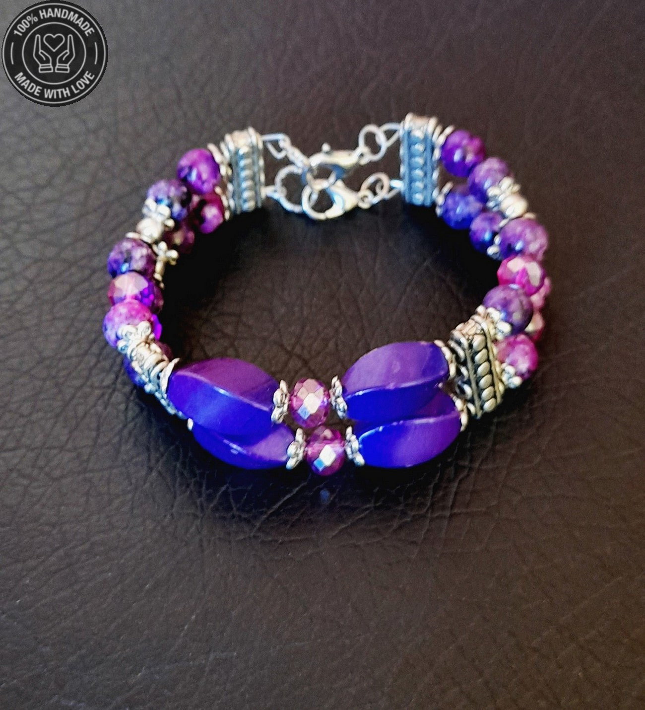 2 Sıralı Jasper Denge, Güç Ve Nazardan Korunma Bilekliği