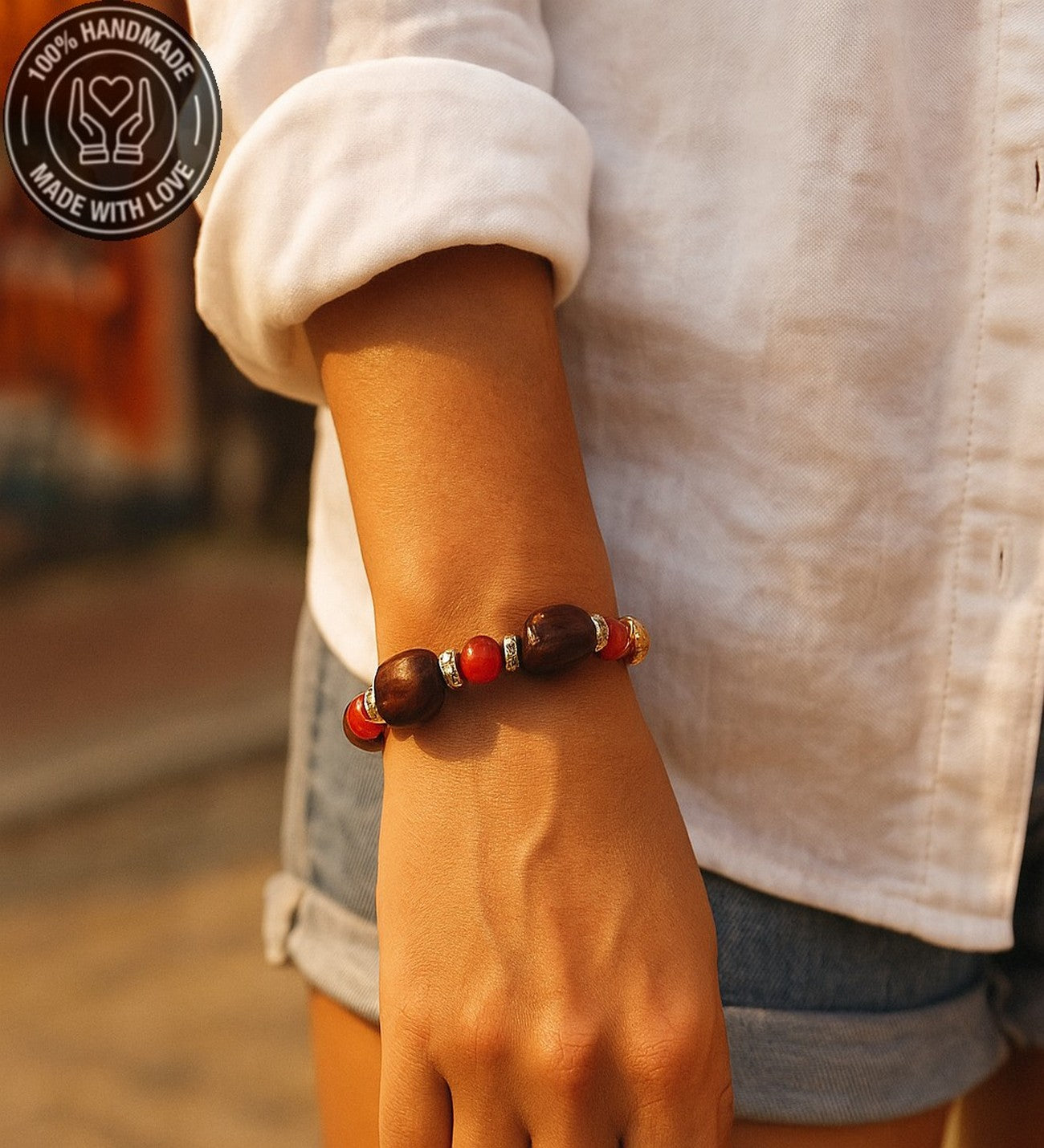 Kaplan Gözü Akik Cesaret Ve Nazardan Koruma Bilekliği