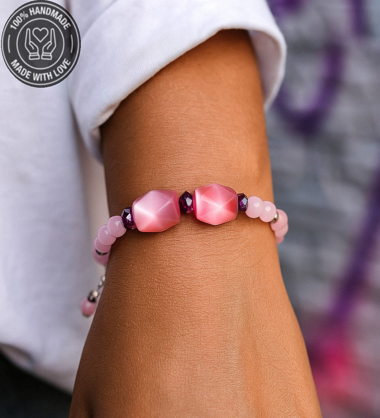 Sedef Kuvars Huzur Ve Şifa Bilekliği