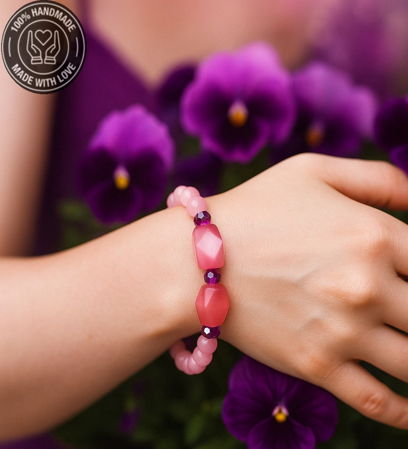 Sedef Kuvars Huzur Ve Şifa Bilekliği