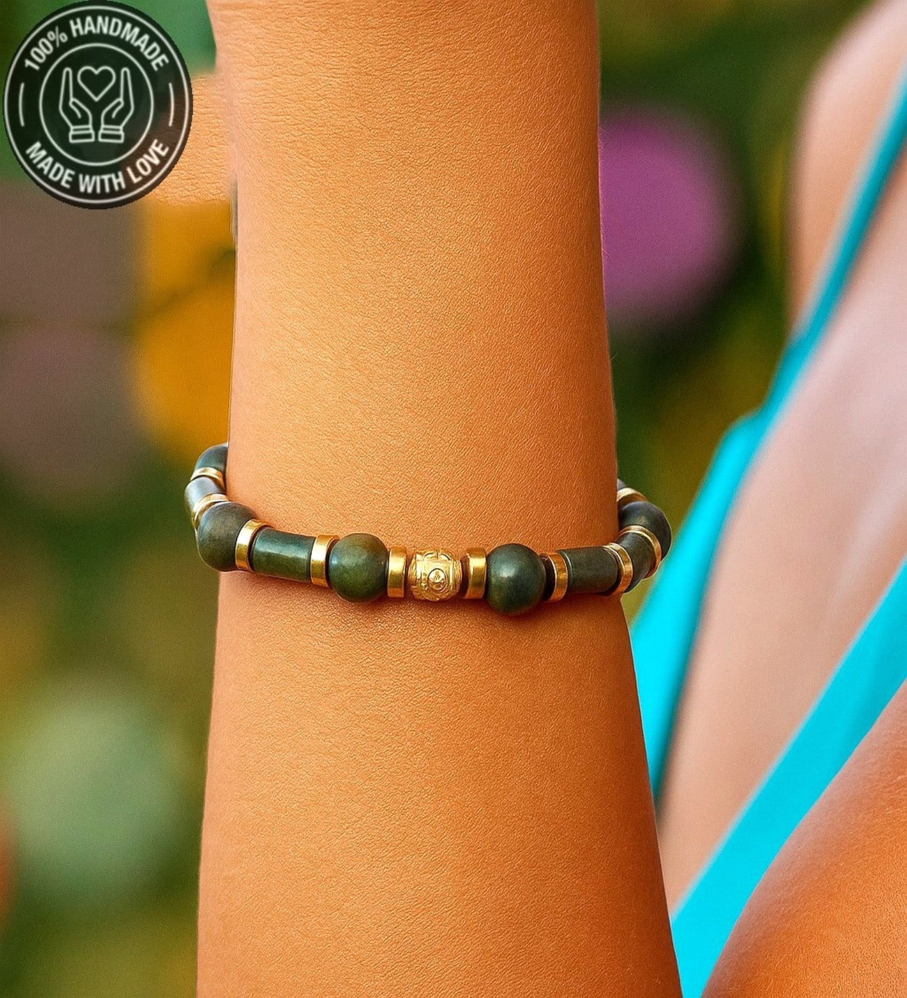 Ceyt Hematit Denge, Güç Ve Nazardan Koruma Bilekliği