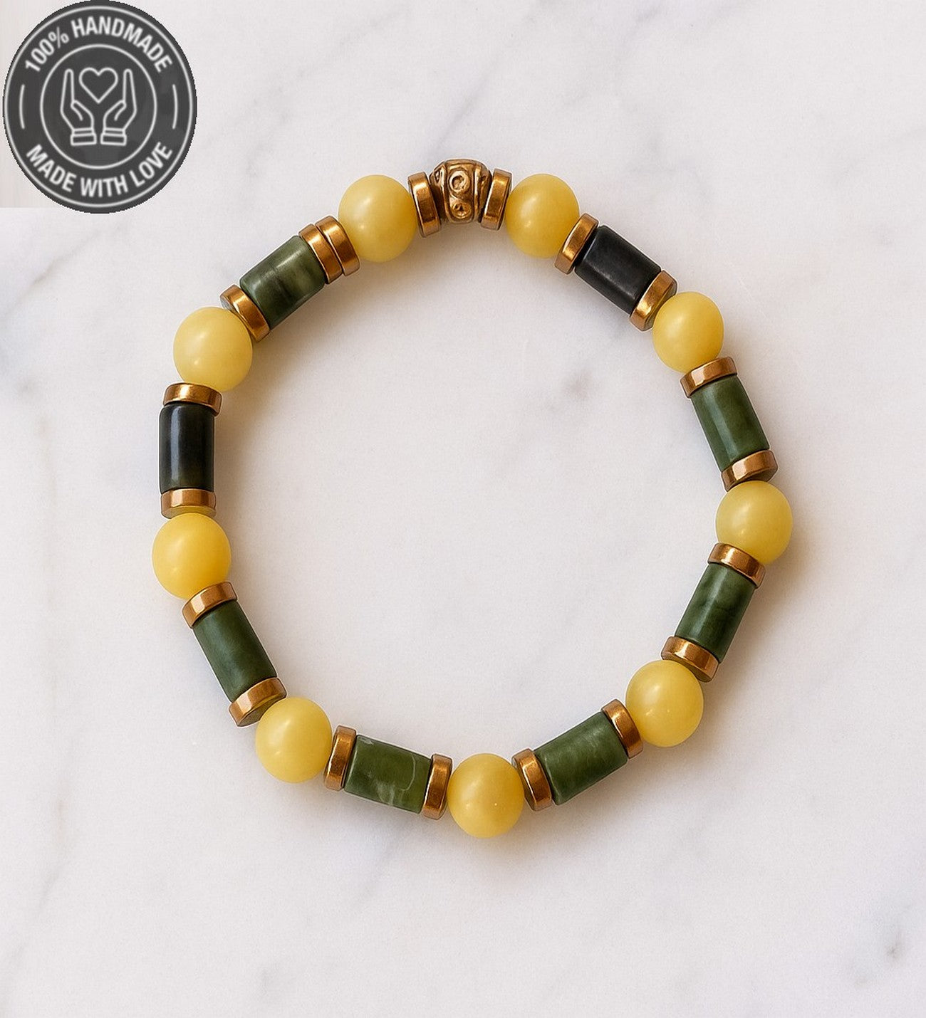 Ceyt Hematit Denge, Güç Ve Nazardan Korunma Bilekliği