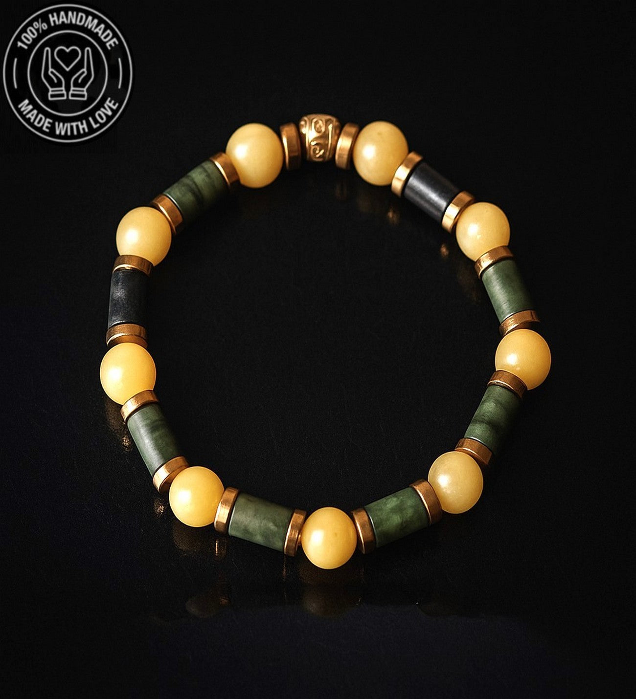 Ceyt Hematit Denge, Güç Ve Nazardan Korunma Bilekliği