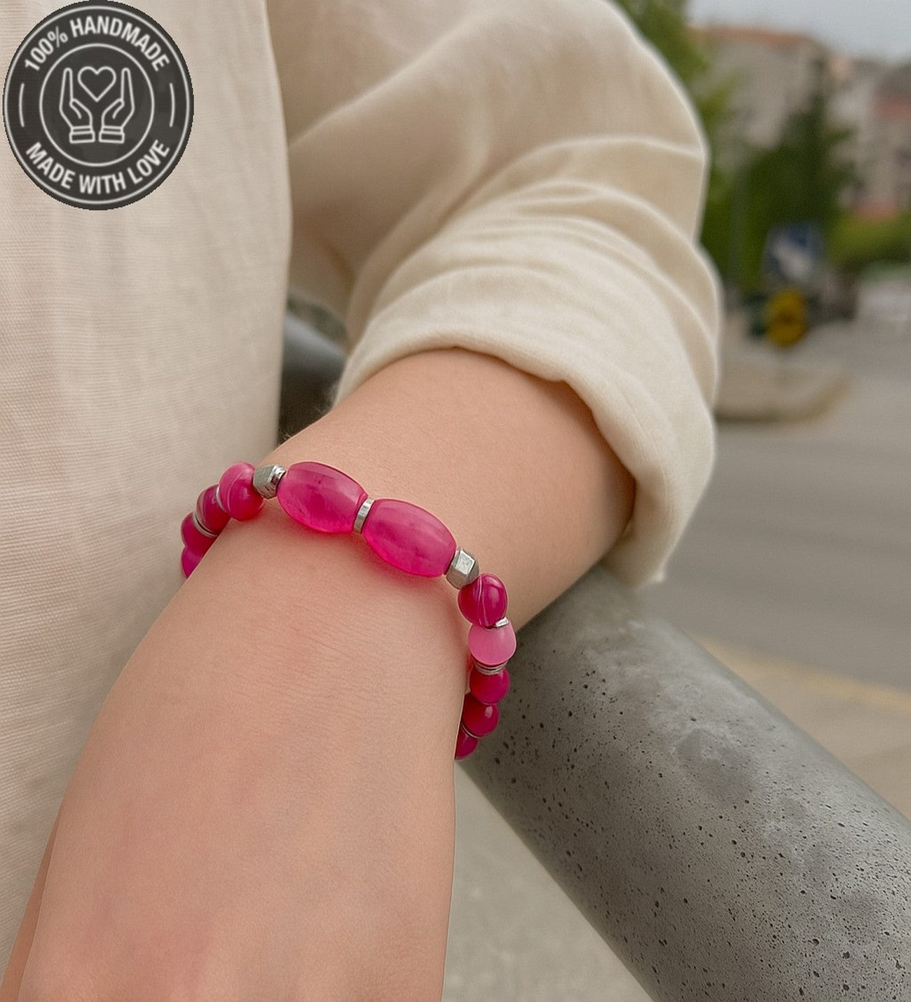 Akik Hematit Bileklik