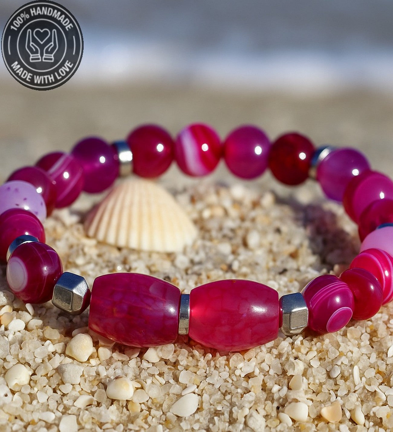 Akik Hematit Bileklik