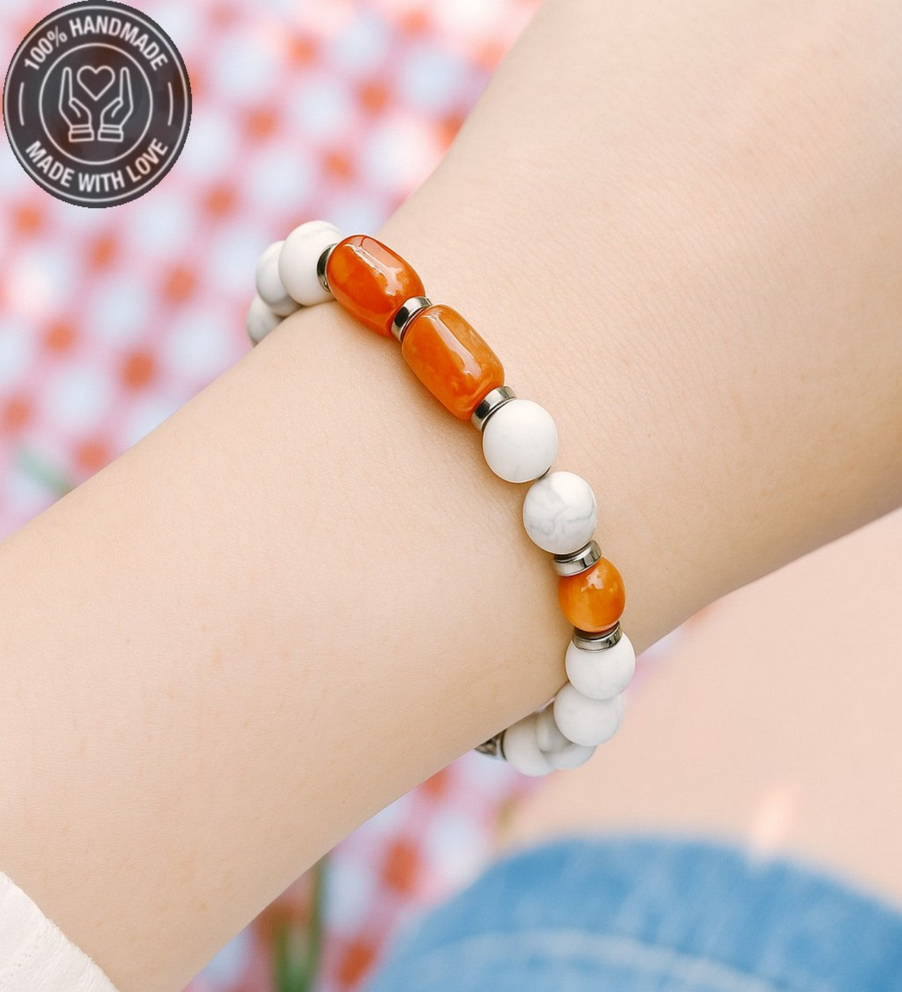 Havlit Akik Hematit Denge Güç Ve Nazardan Korunma Bilekliği