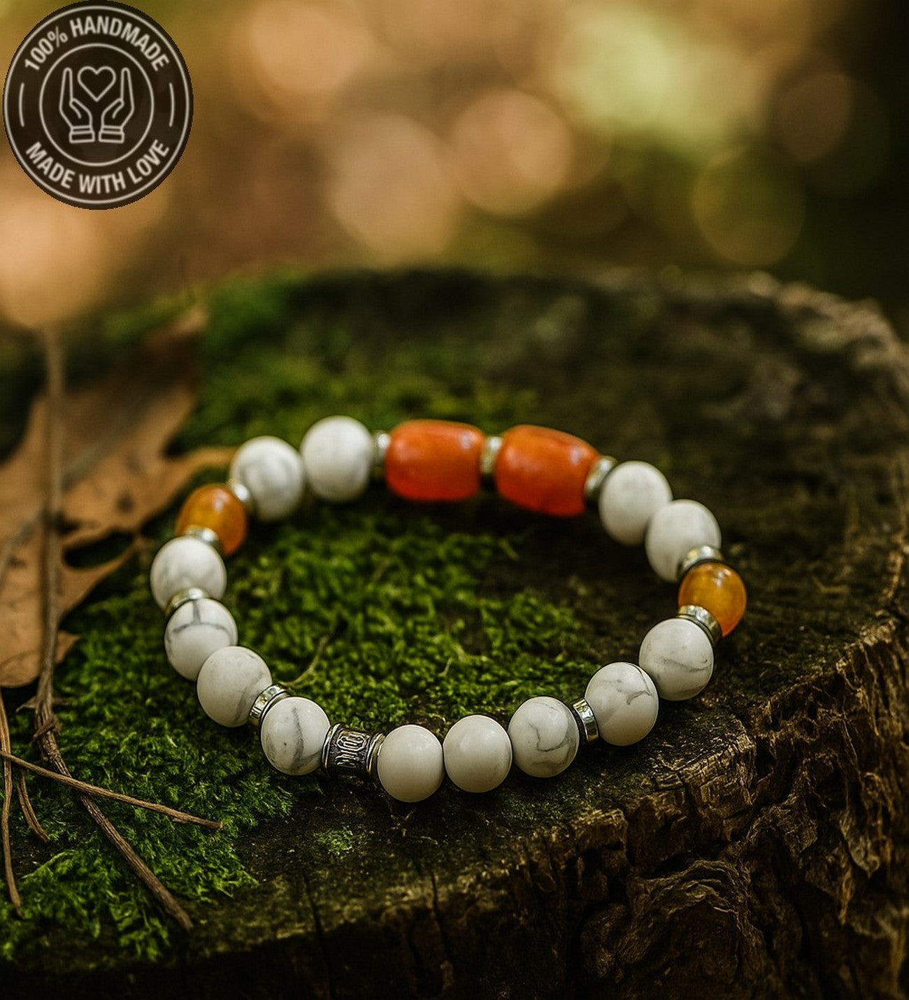 Havlit Akik Hematit Denge Güç Ve Nazardan Korunma Bilekliği