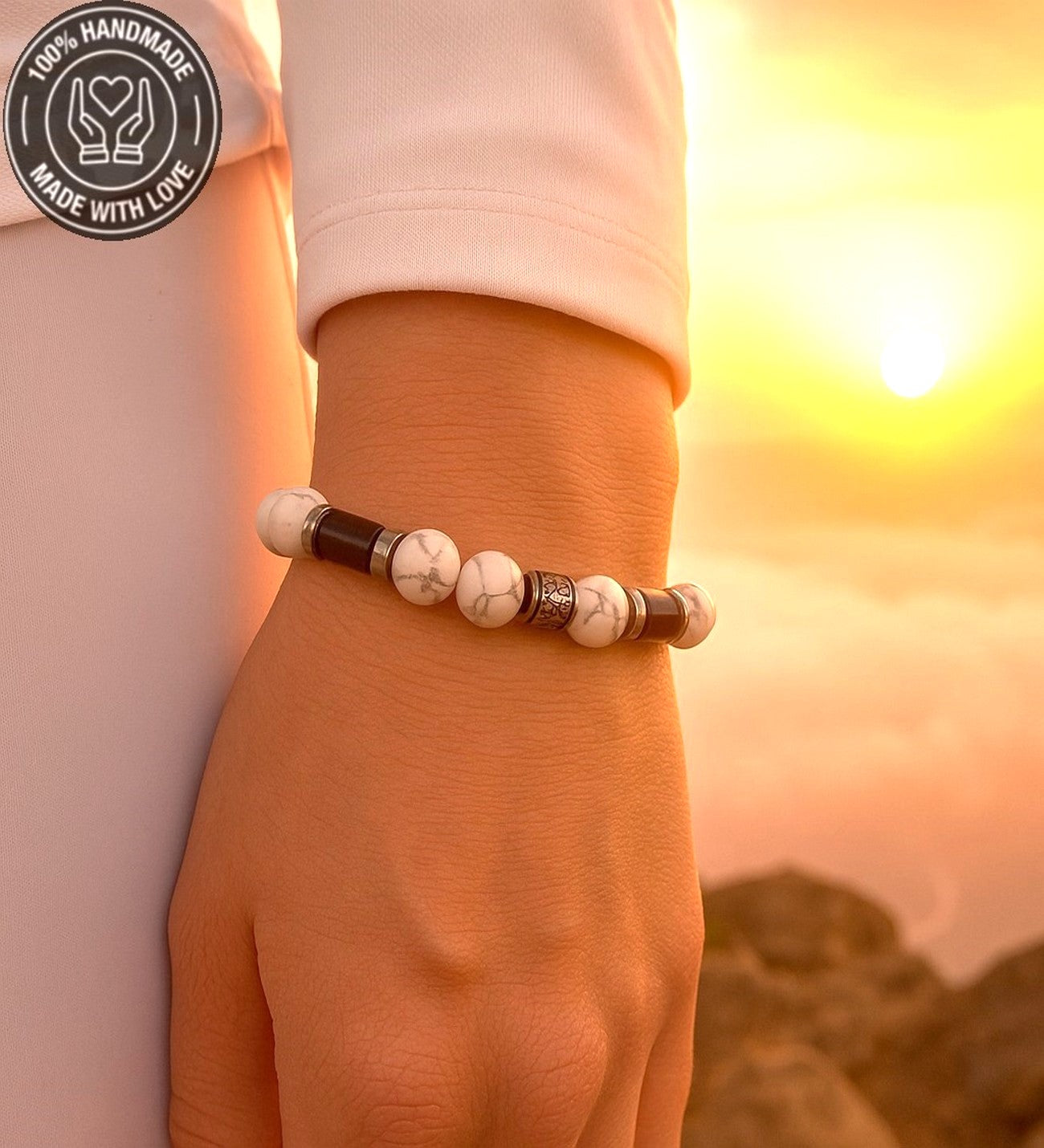 Havlit Oniks Güç Denge Ve Nazara Karşı Koruma Bilekliği