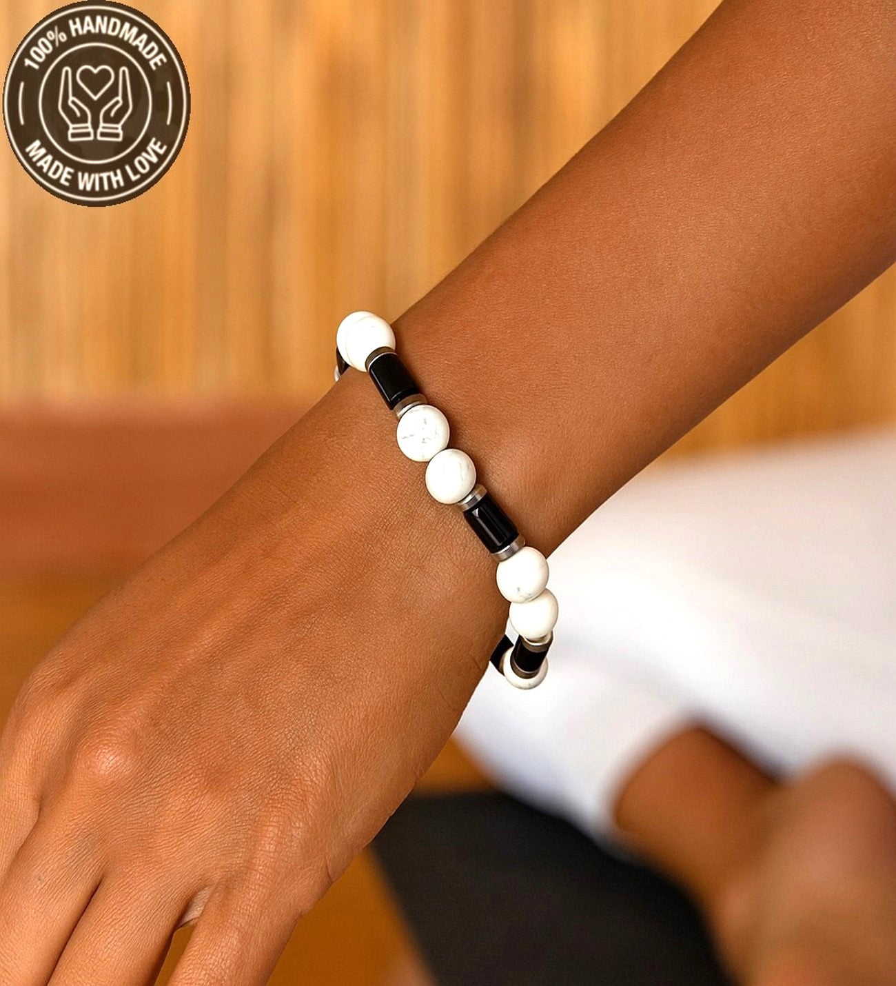 Havlit Oniks Güç Denge Ve Nazara Karşı Koruma Bilekliği