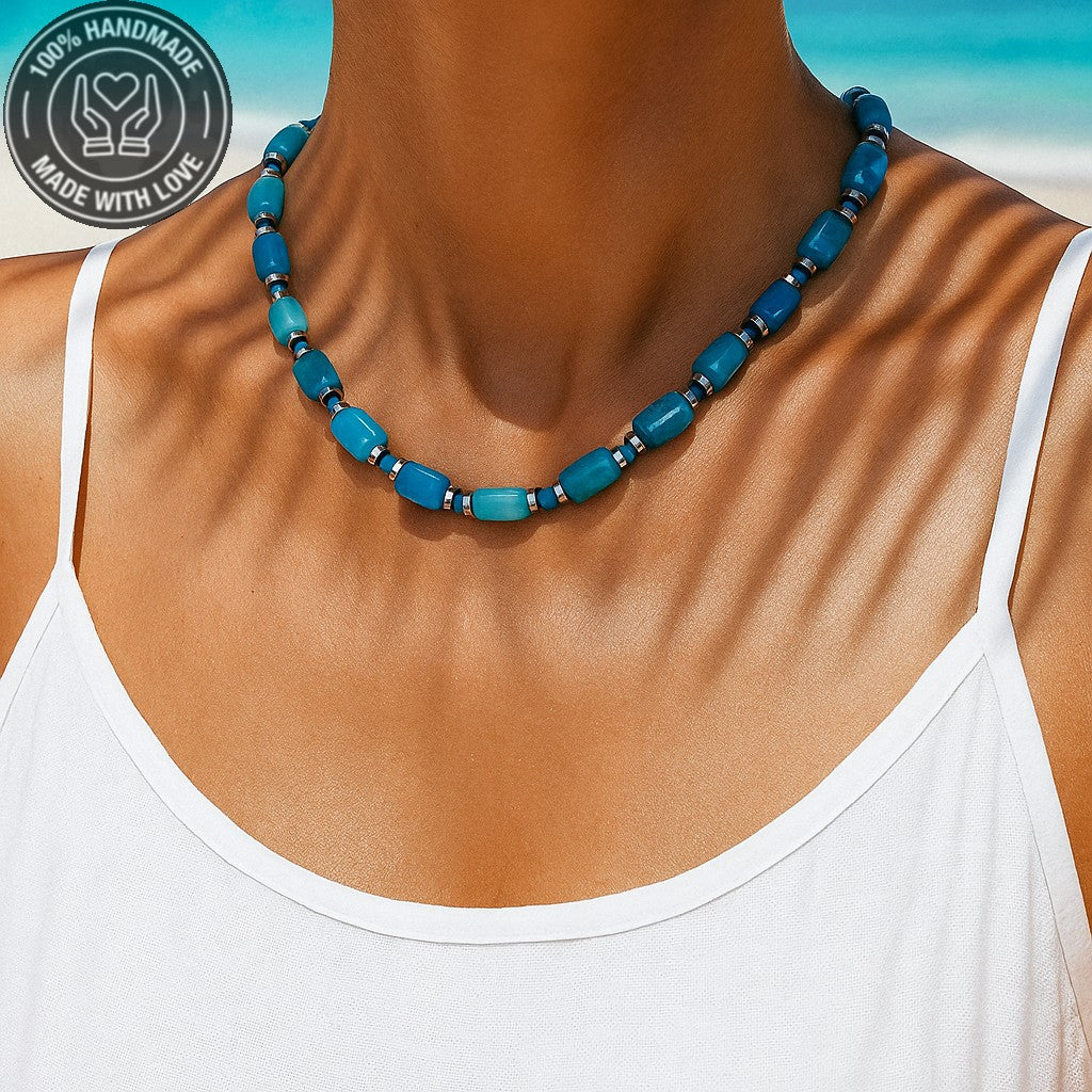 Akik Nazardan Koruma Huzur Ve Denge Kolye Bileklik Seti