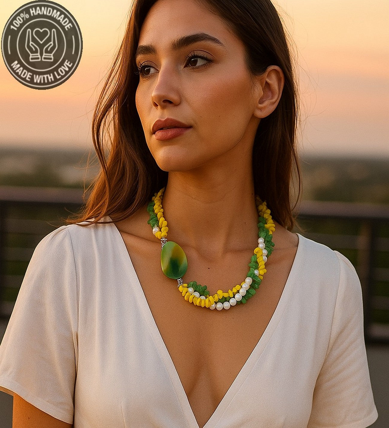 Akik Aventurin Kolye