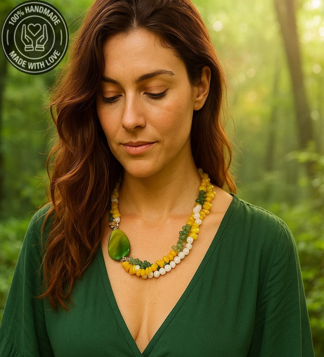 Akik Aventurin Kolye