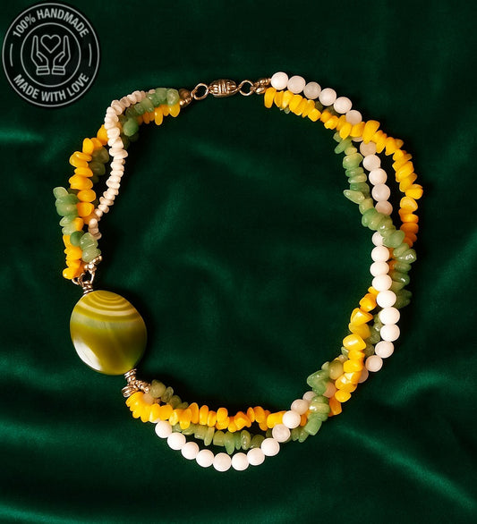 Akik Aventurin Kolye