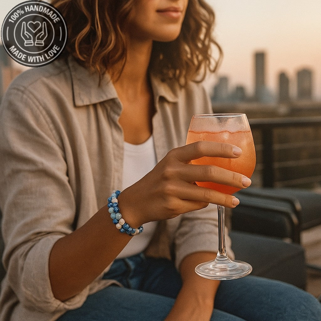 Akik Iki Sıralı Negatif Enerji Ve Nazar Koruması Bileklik