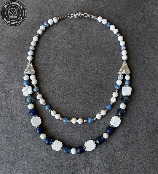 Havlit Kuvars Konsantrasyon Huzur Ve Zihinsel Berraklık Kolye