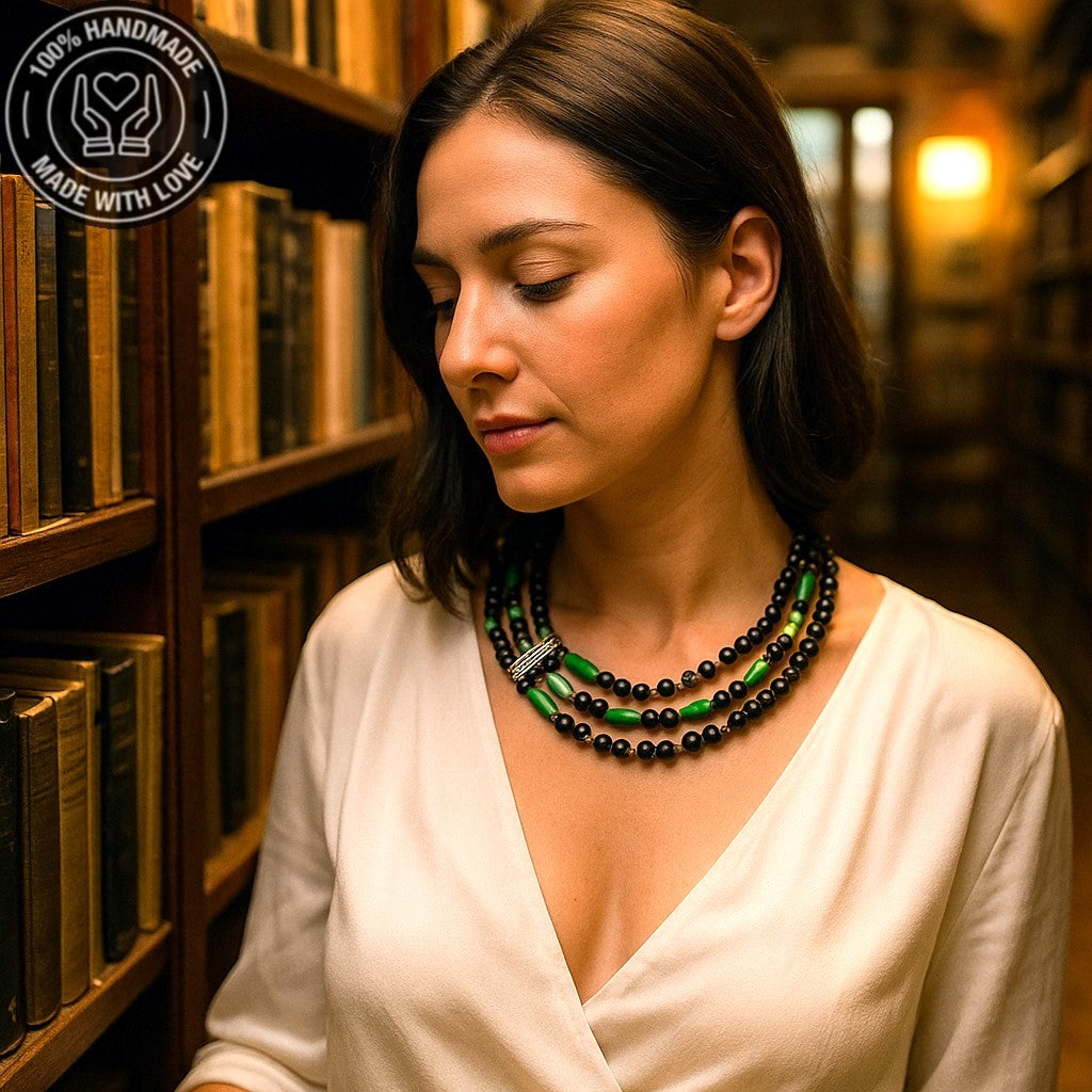 Nazar Koruması , Güç Ve Doğallık İçin Oniks Ahşap Kolye