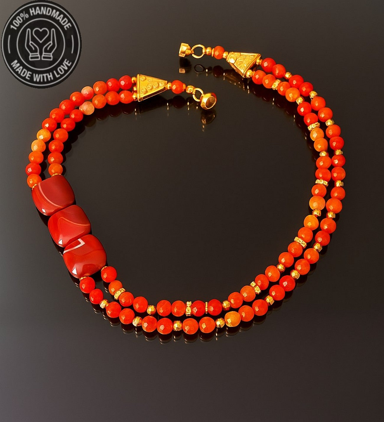 Premium Serisi Akik Kolye , Zarafet Ve Şifanın Buluştuğu Kolye...