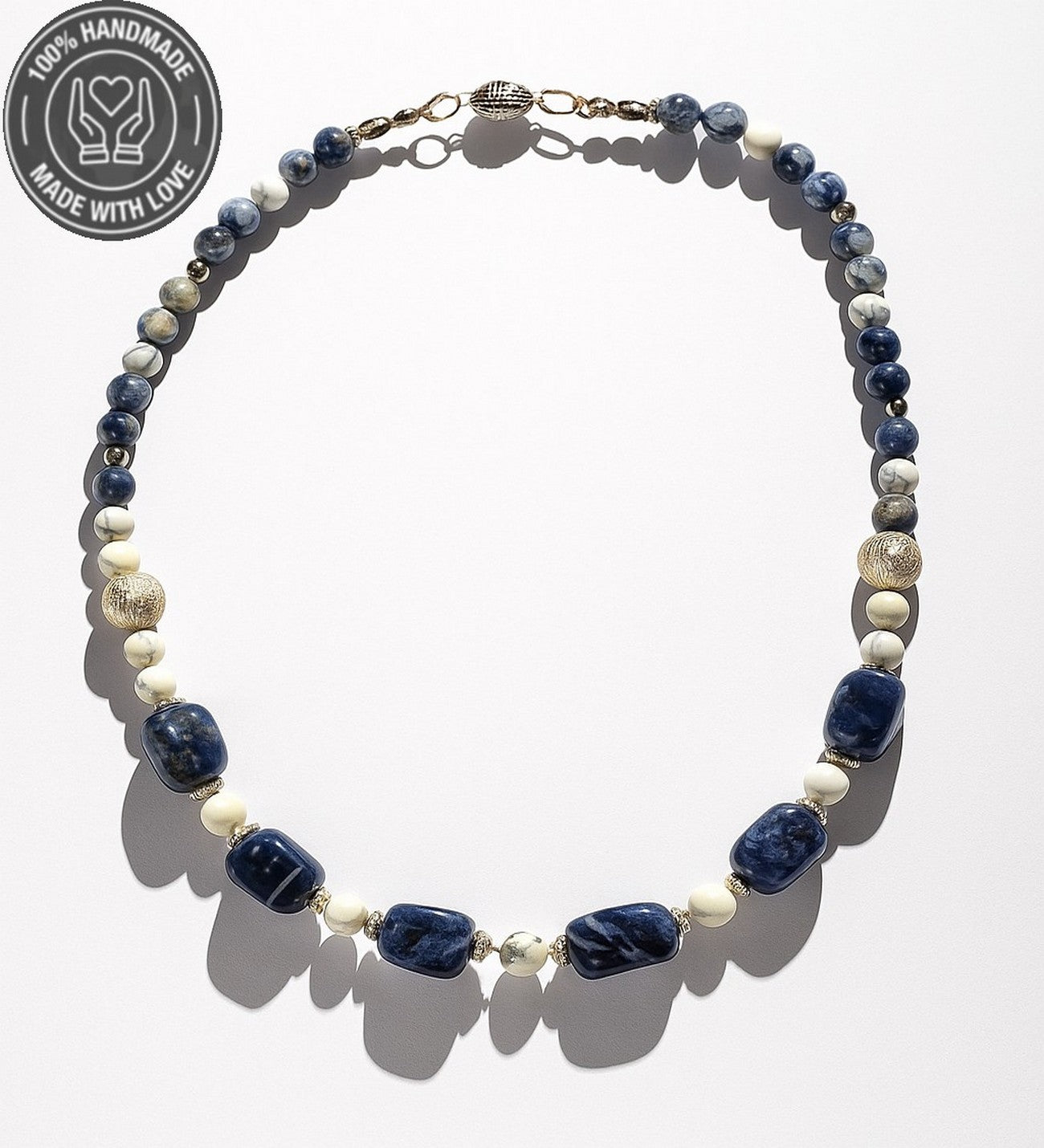 Sodalit Havlit Zihinsel Berraklık, Iç Huzur Ve Odaklanma Kolyesi