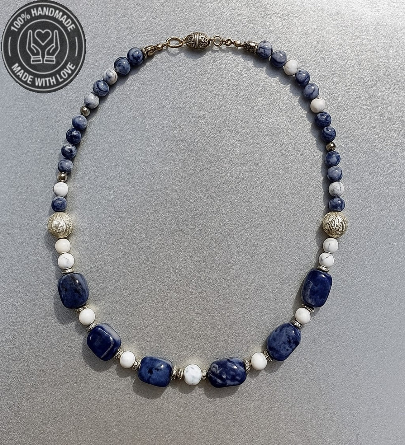 Sodalit Havlit Zihinsel Berraklık, Iç Huzur Ve Odaklanma Kolyesi