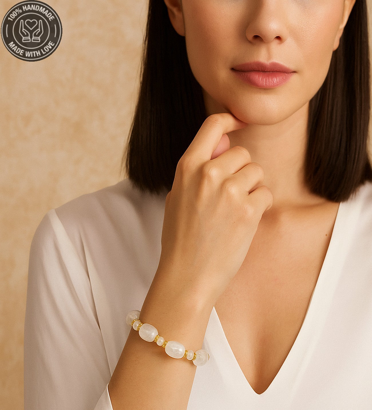 Dumanlı Kuvars Negatif Enerji Kalkanı Stres Savar Elit Bileklik