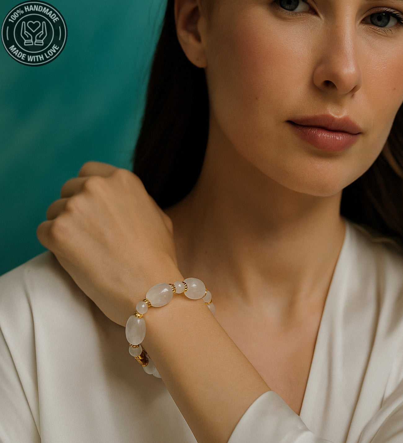 Dumanlı Kuvars Negatif Enerji Kalkanı Stres Savar Elit Bileklik