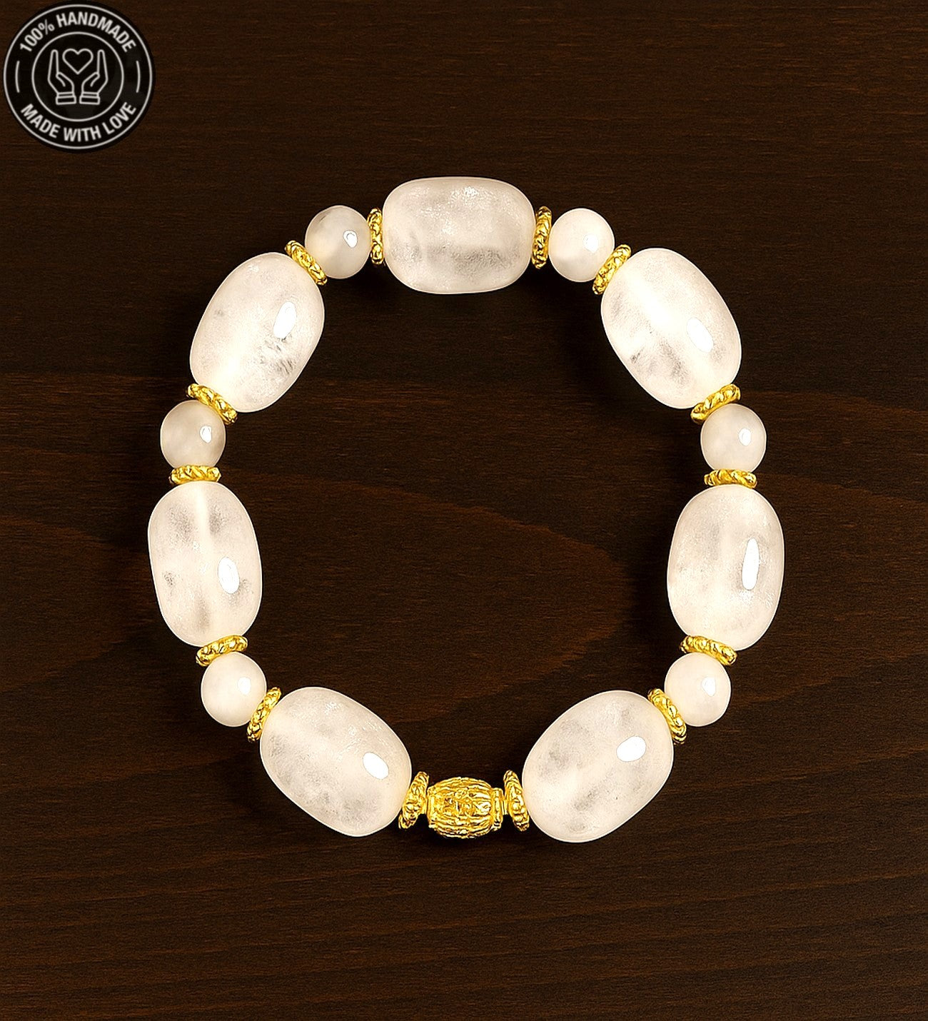 Dumanlı Kuvars Negatif Enerji Kalkanı Stres Savar Elit Bileklik