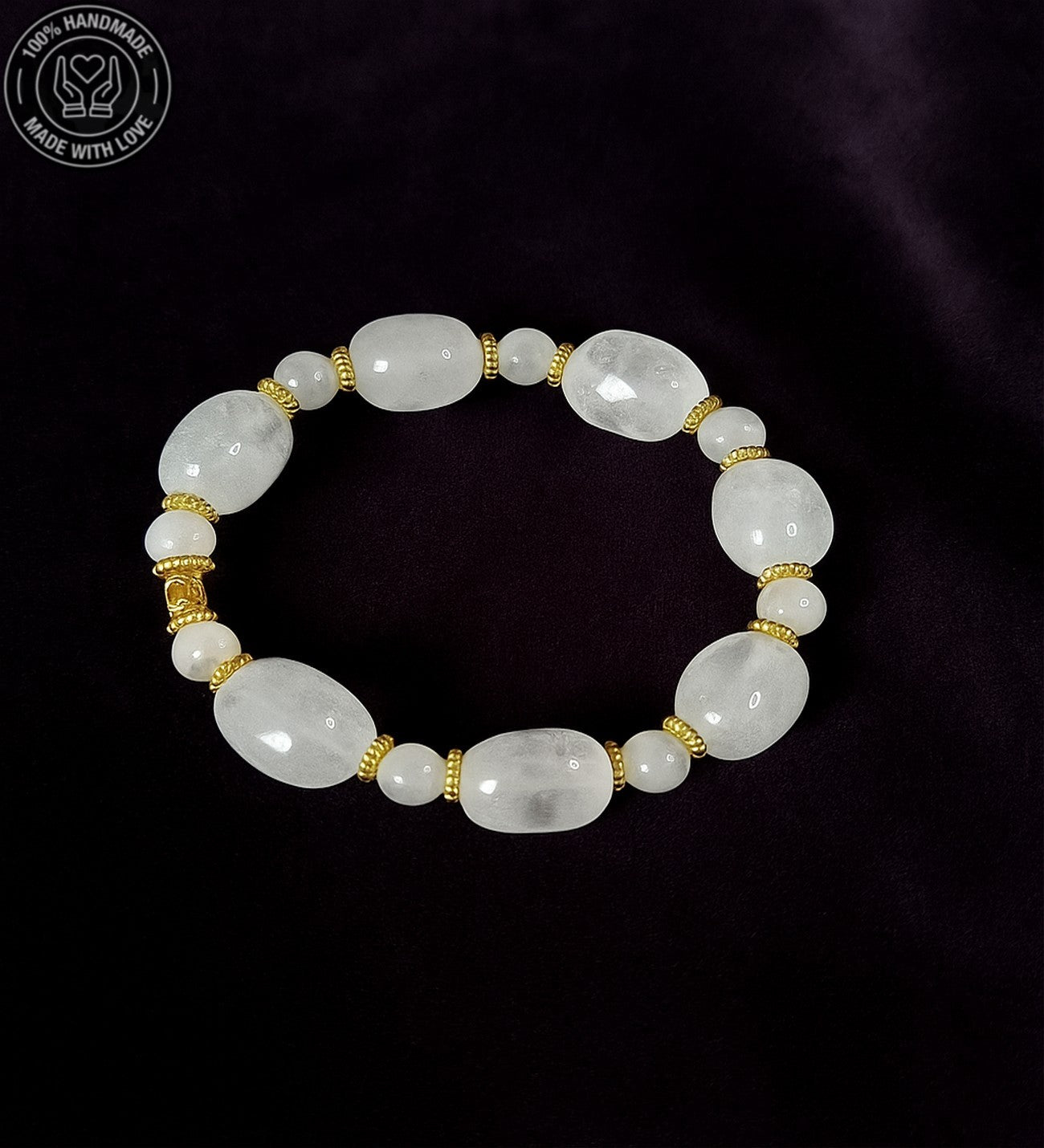 Dumanlı Kuvars Negatif Enerji Kalkanı Stres Savar Elit Bileklik