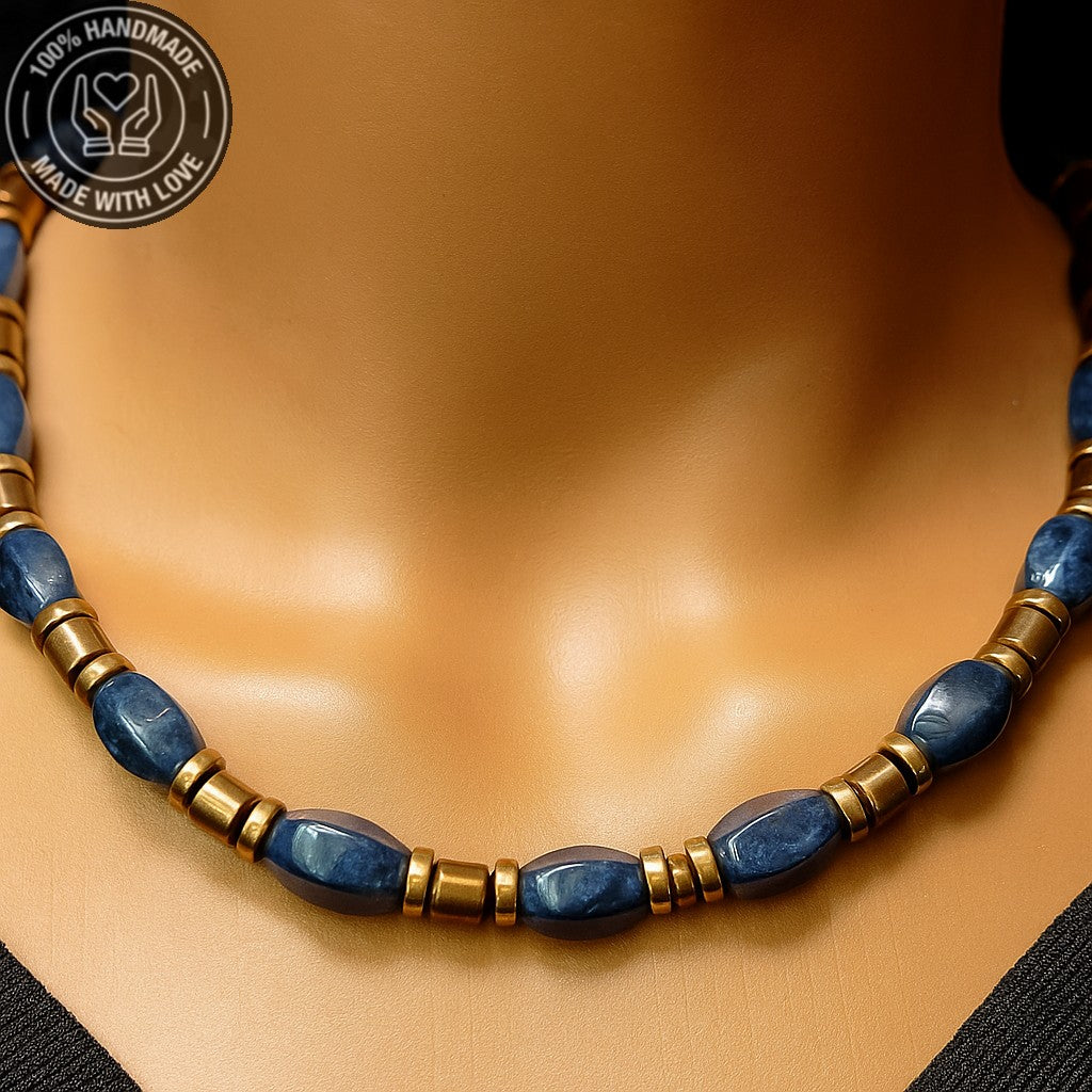 Jasper Hematit Nazardan Koruma Ve Denge Kolye Bileklik Seti