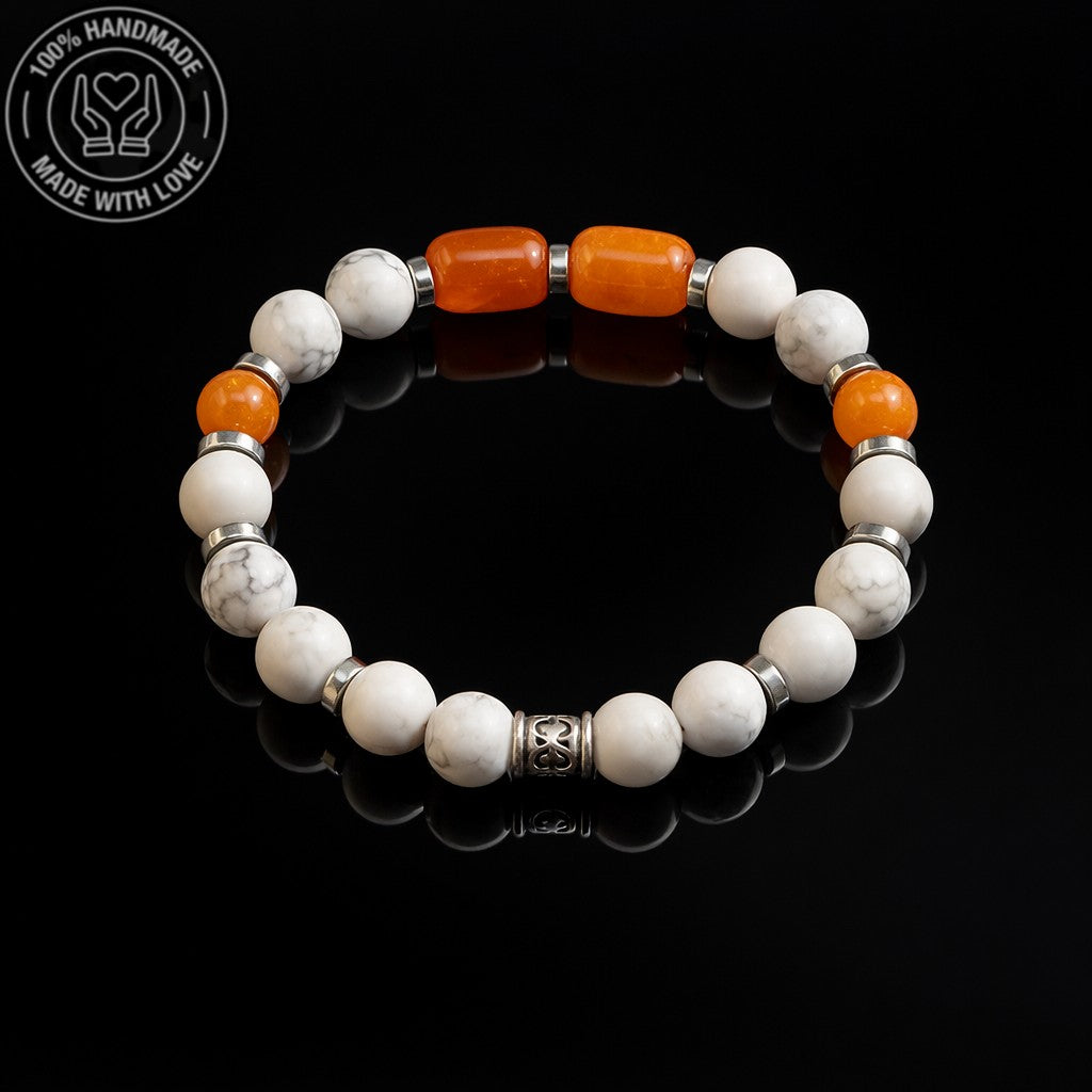 Havlit Akik Hematit Denge Güç Ve Nazardan Korunma Bilekliği