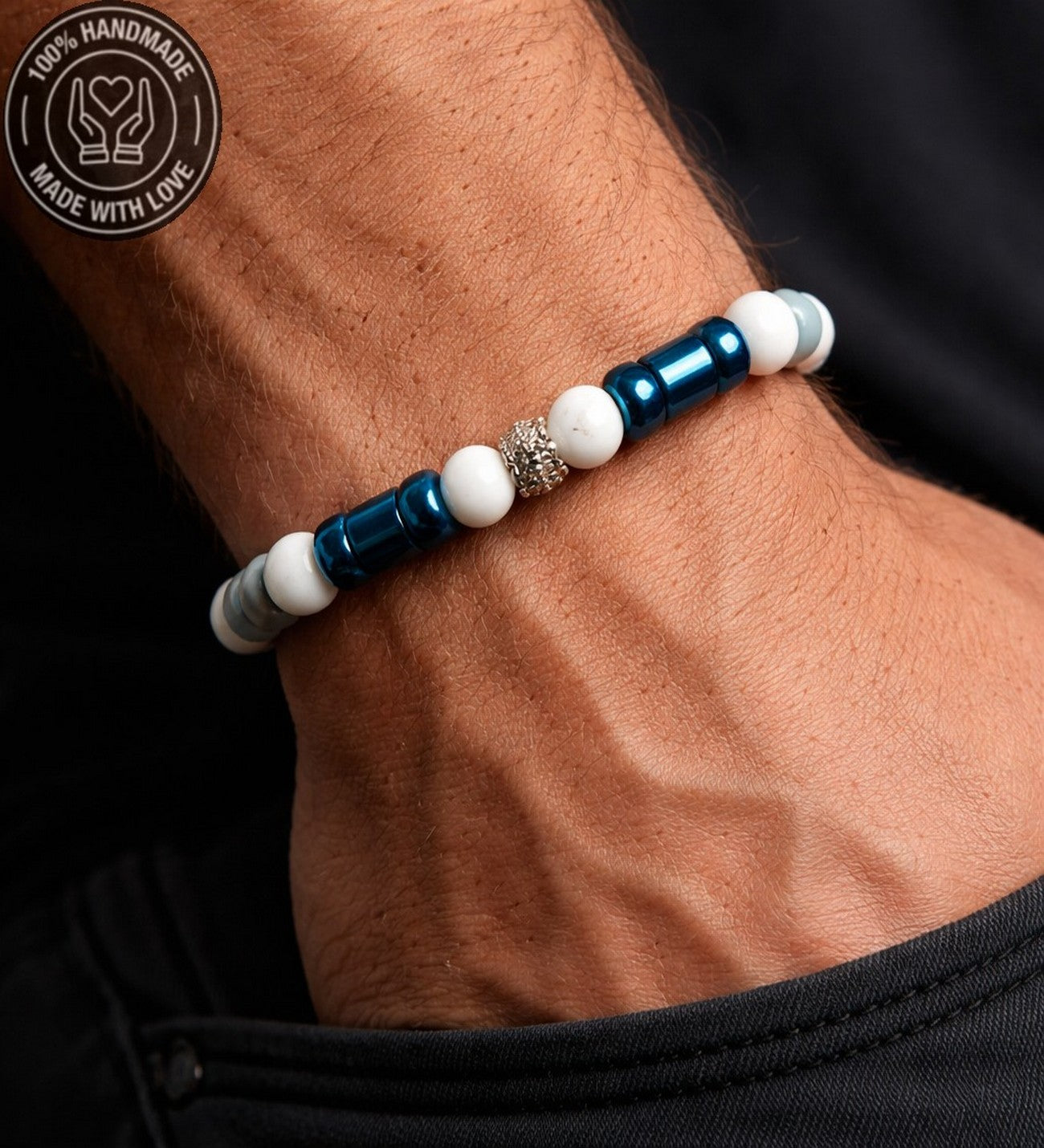 Havlit Hematit Huzur, Güç Ve Denge Bilekliği