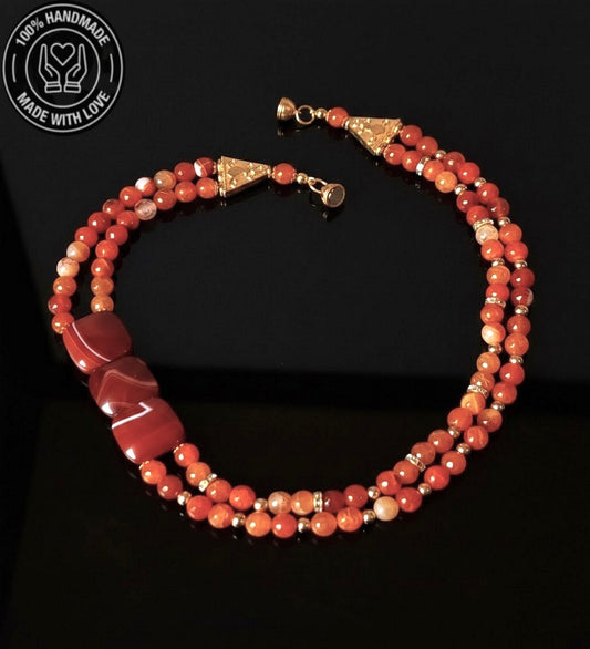 Premium Serisi Akik Kolye , Zarafet Ve Şifanın Buluştuğu Kolye...